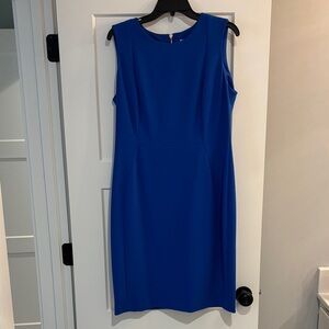 Calvin Klein Blue Sleeveless Dress